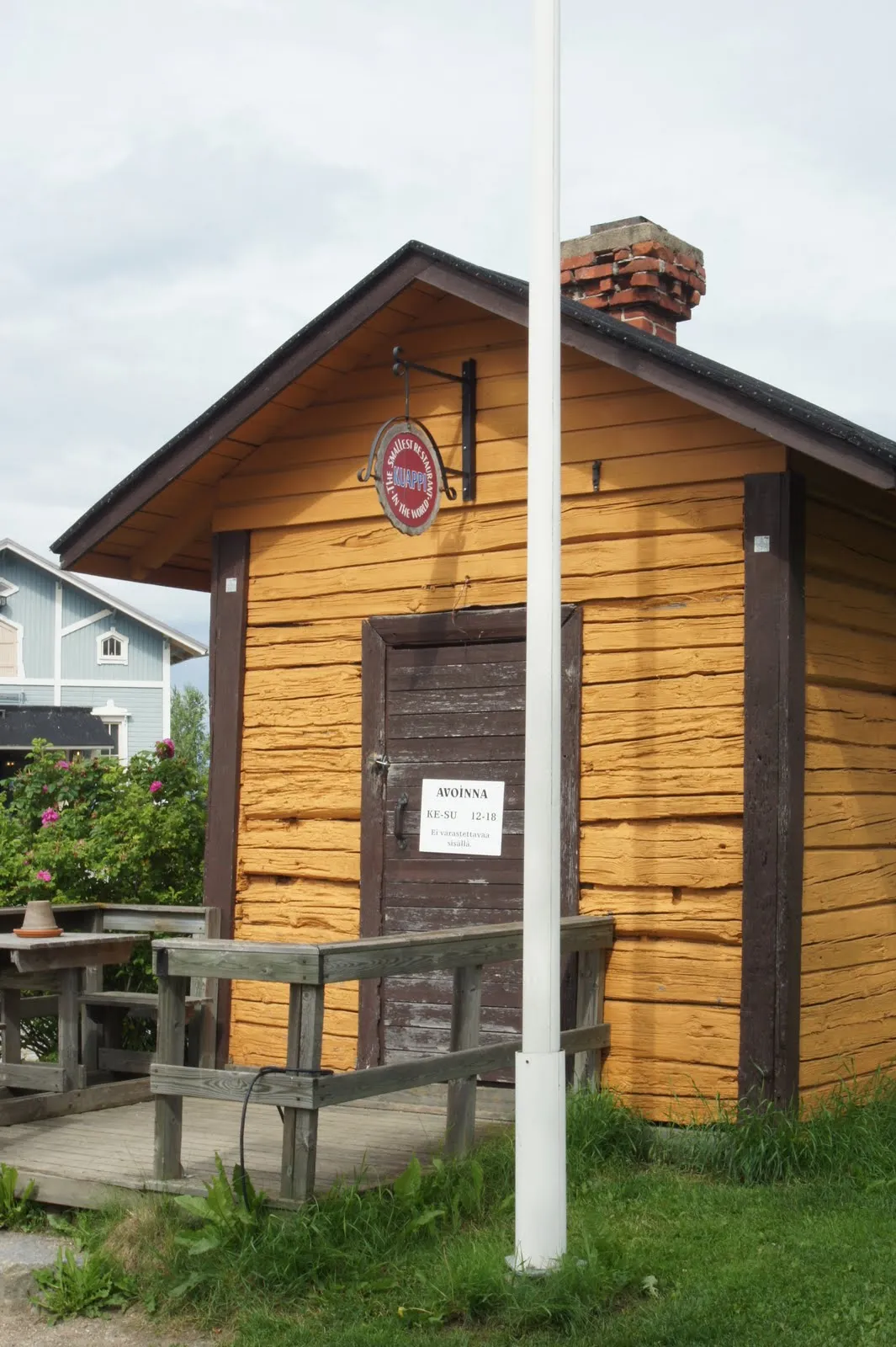The world's smallest restaurant, Iisalmi
