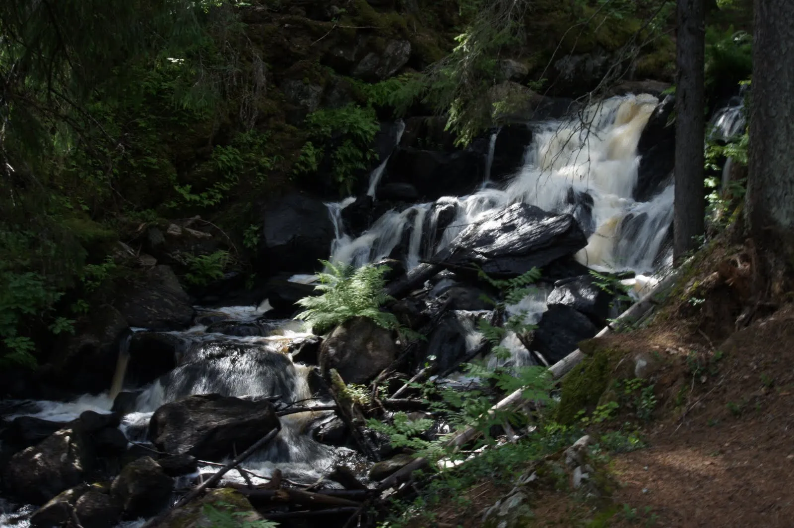 Korkeakoski waterfalls, Maaninka