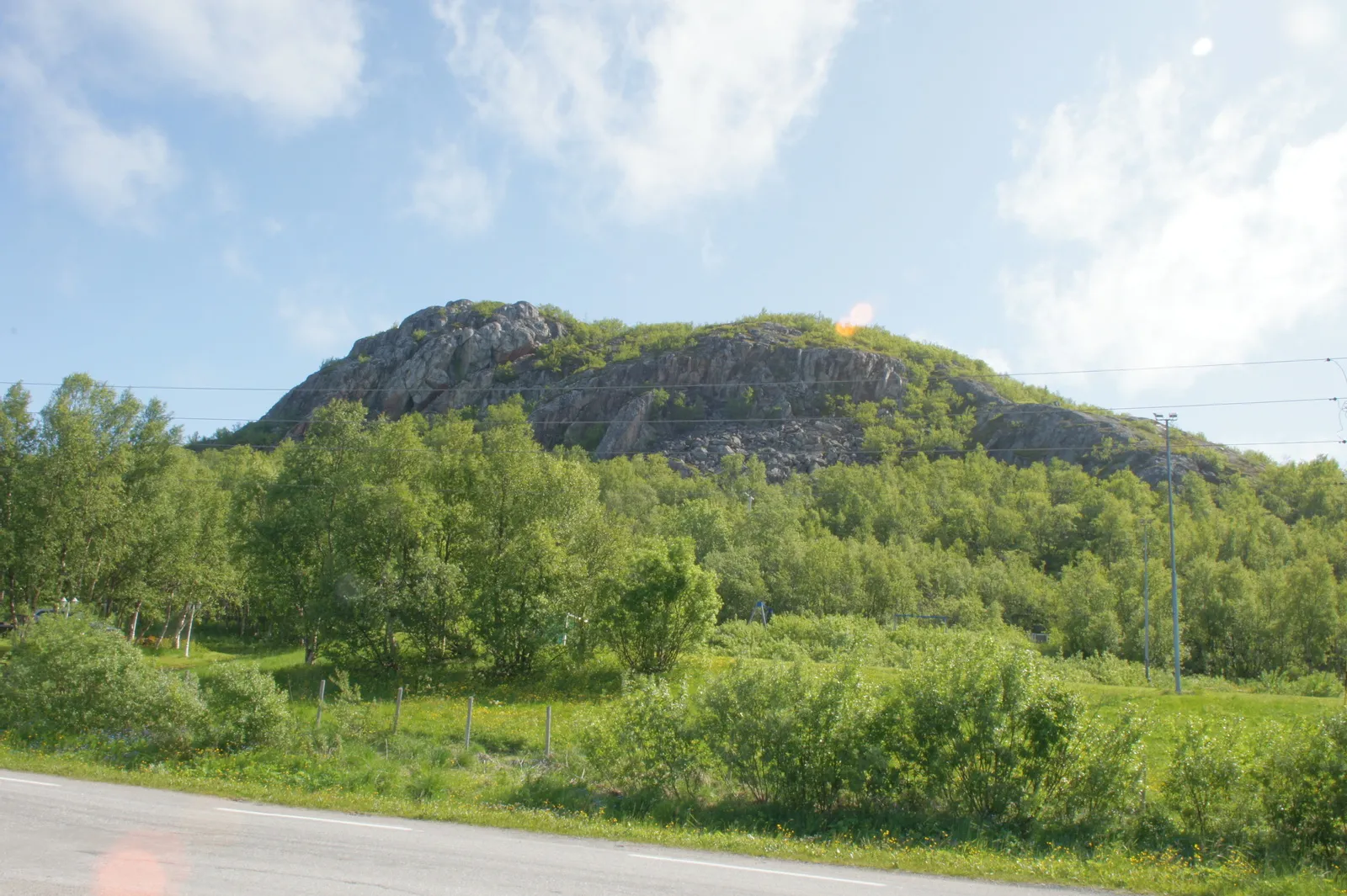 On the road from Grense Jakobselv back to Kirnekes, 7.7