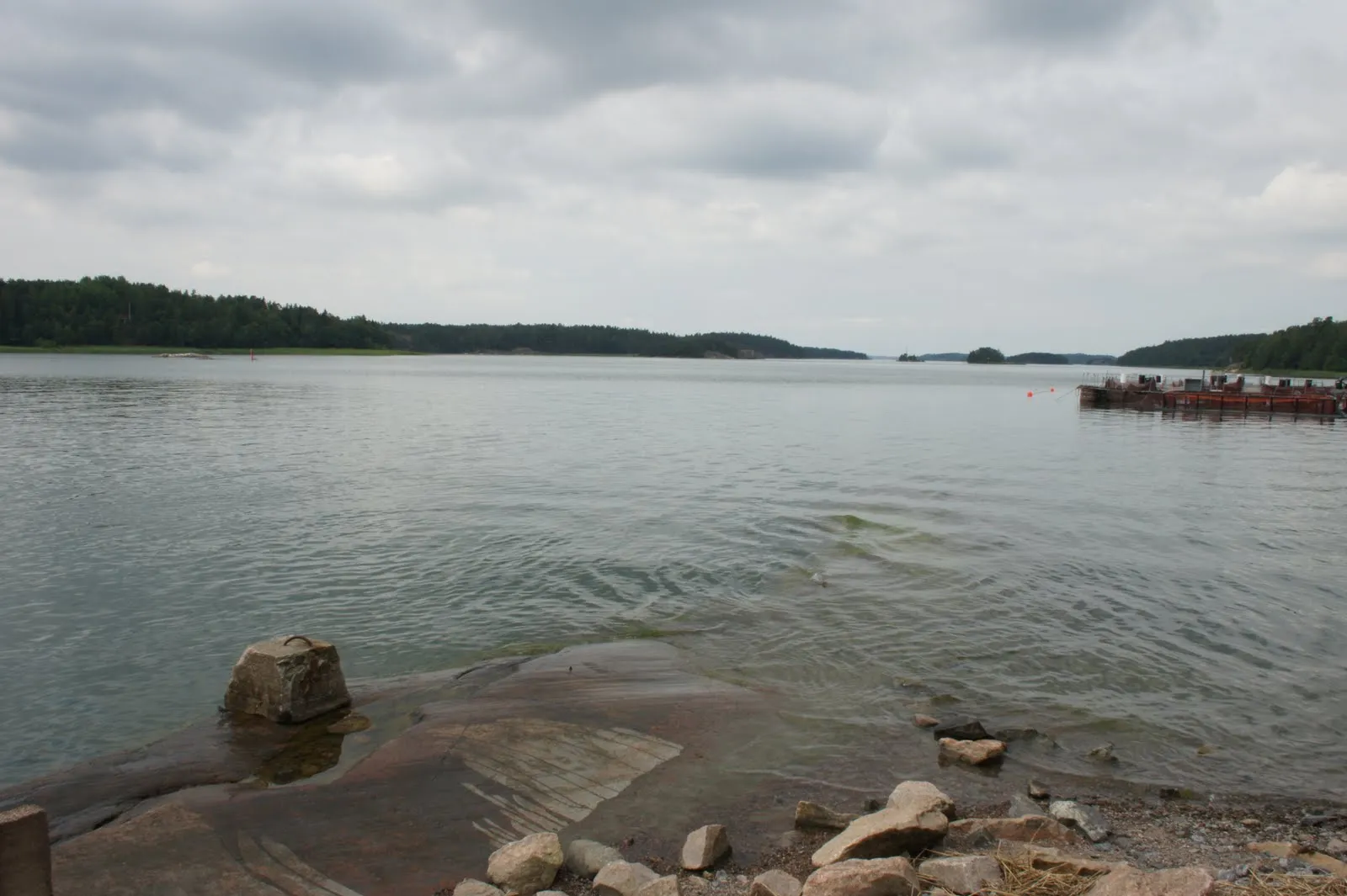 Hämmärönsalmi lautan laituri