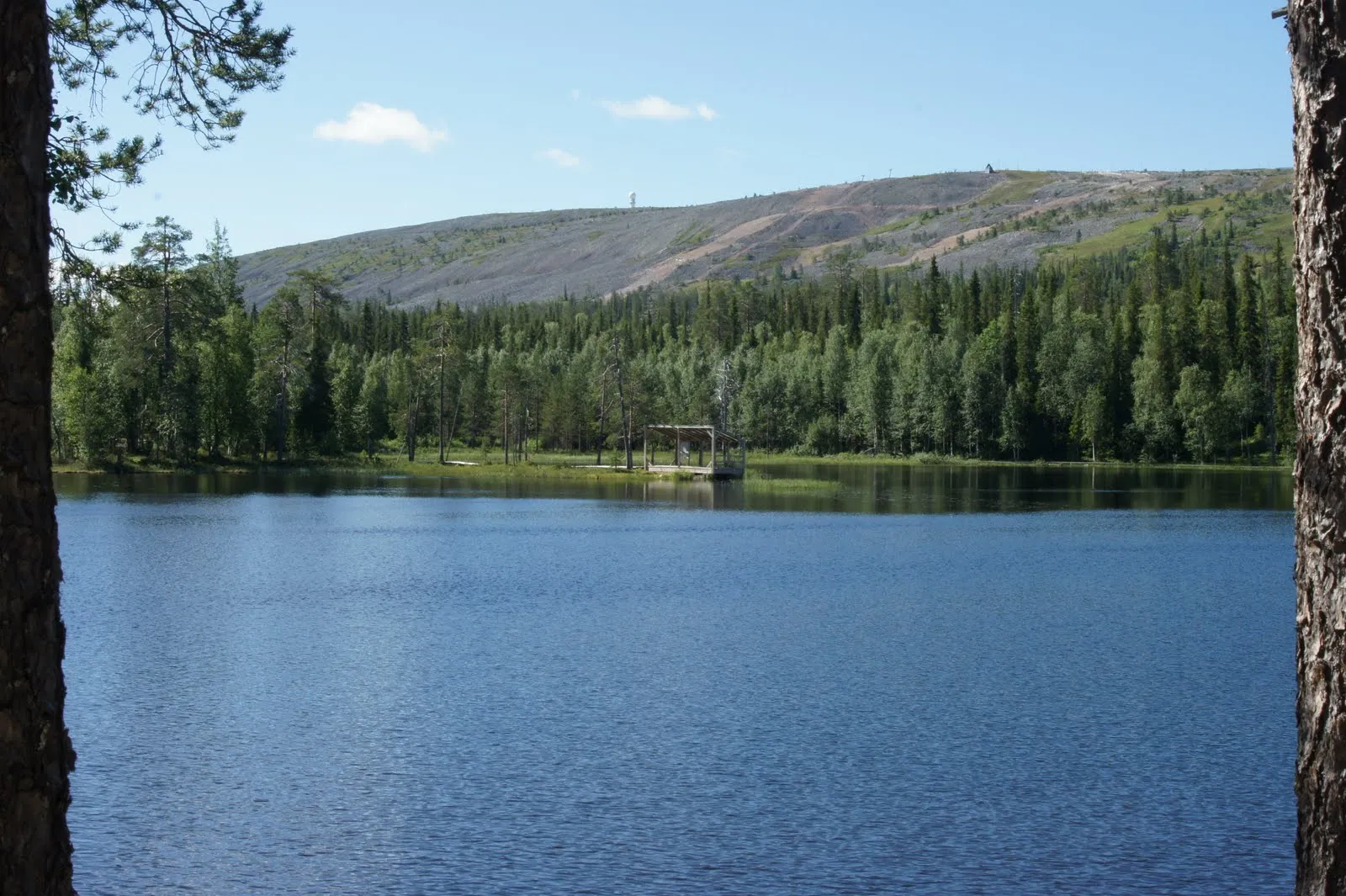 Ahvenlampi lake