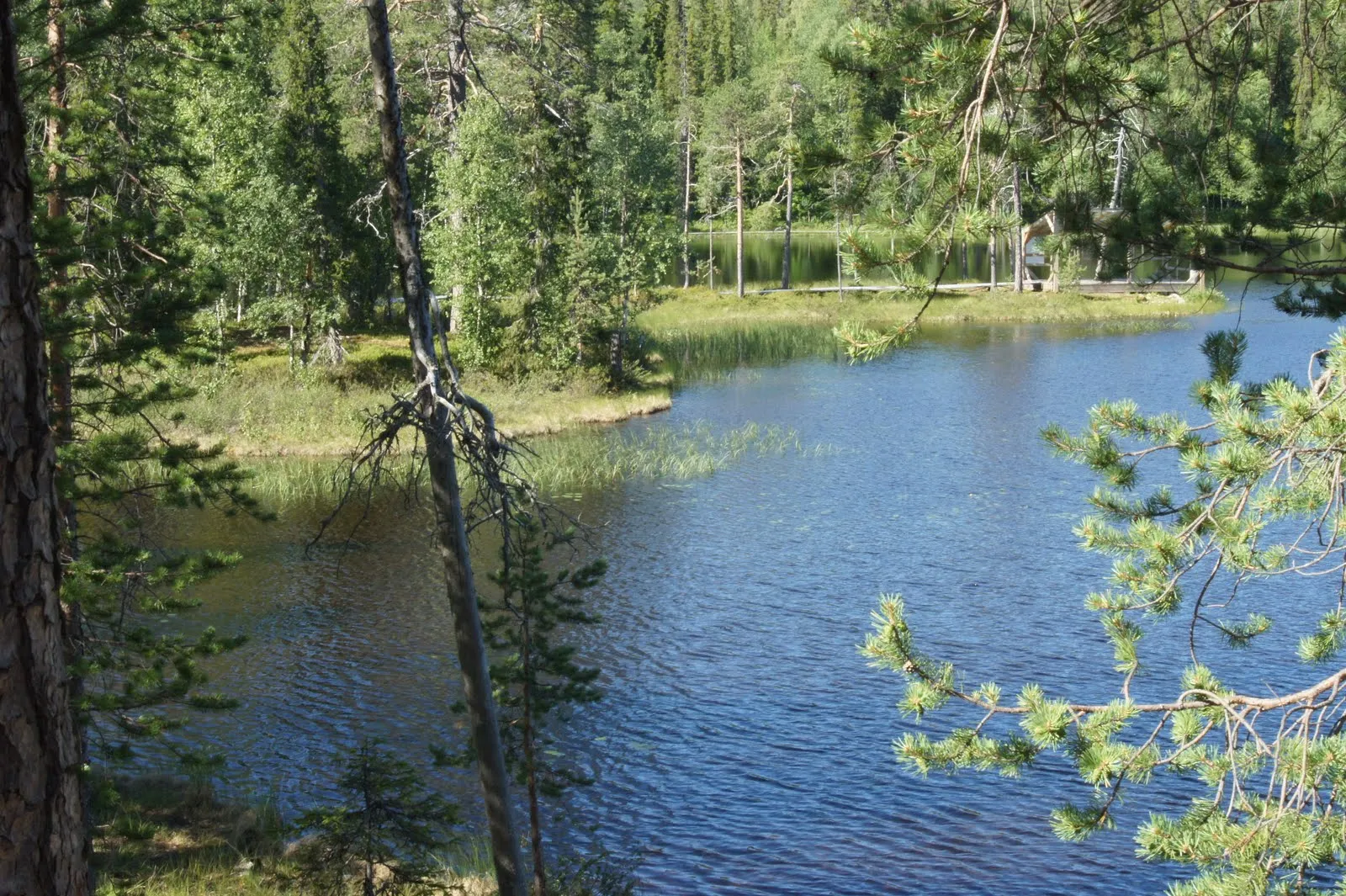 Ahvenlampi lake
