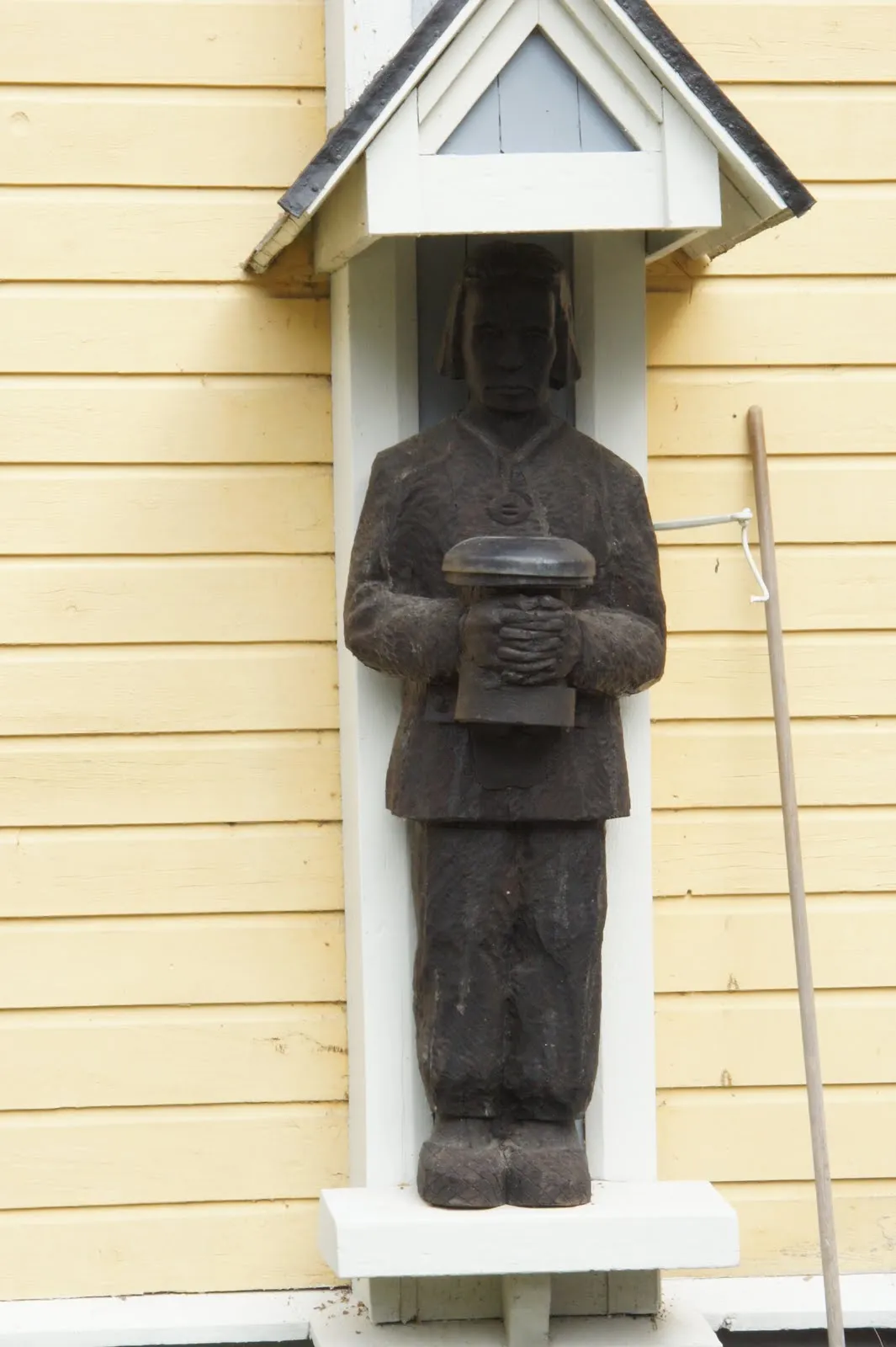 Muhos church, the oldest wooden church preserved in almost original shape (or so they say), built in 1634