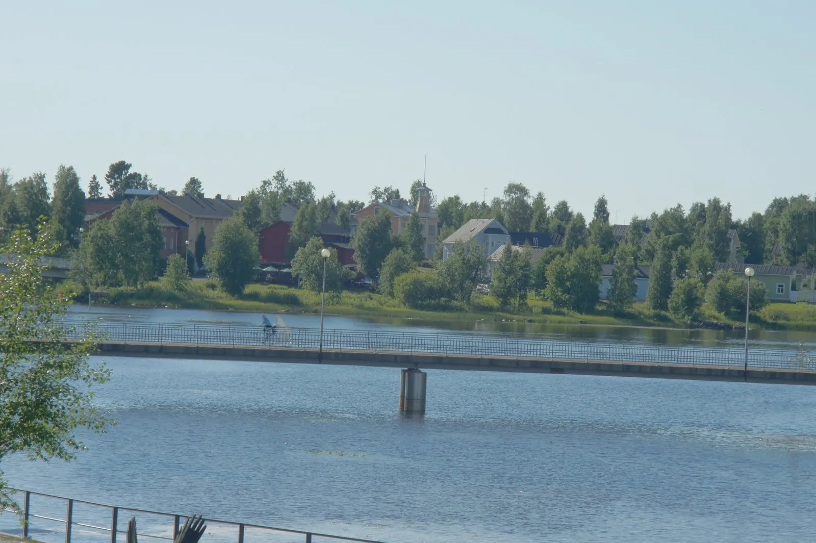 Korkiasaari island as seen from mainland, Oulu