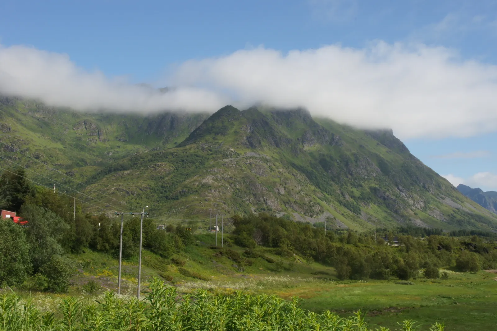 Driving around Vestvågøy