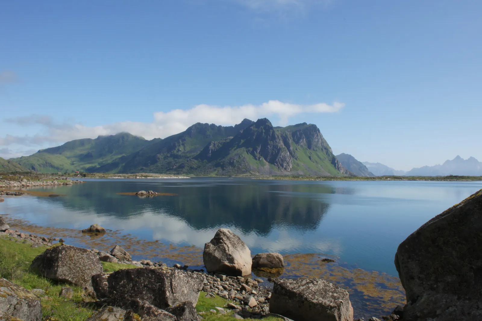 Driving around Vestvågøy