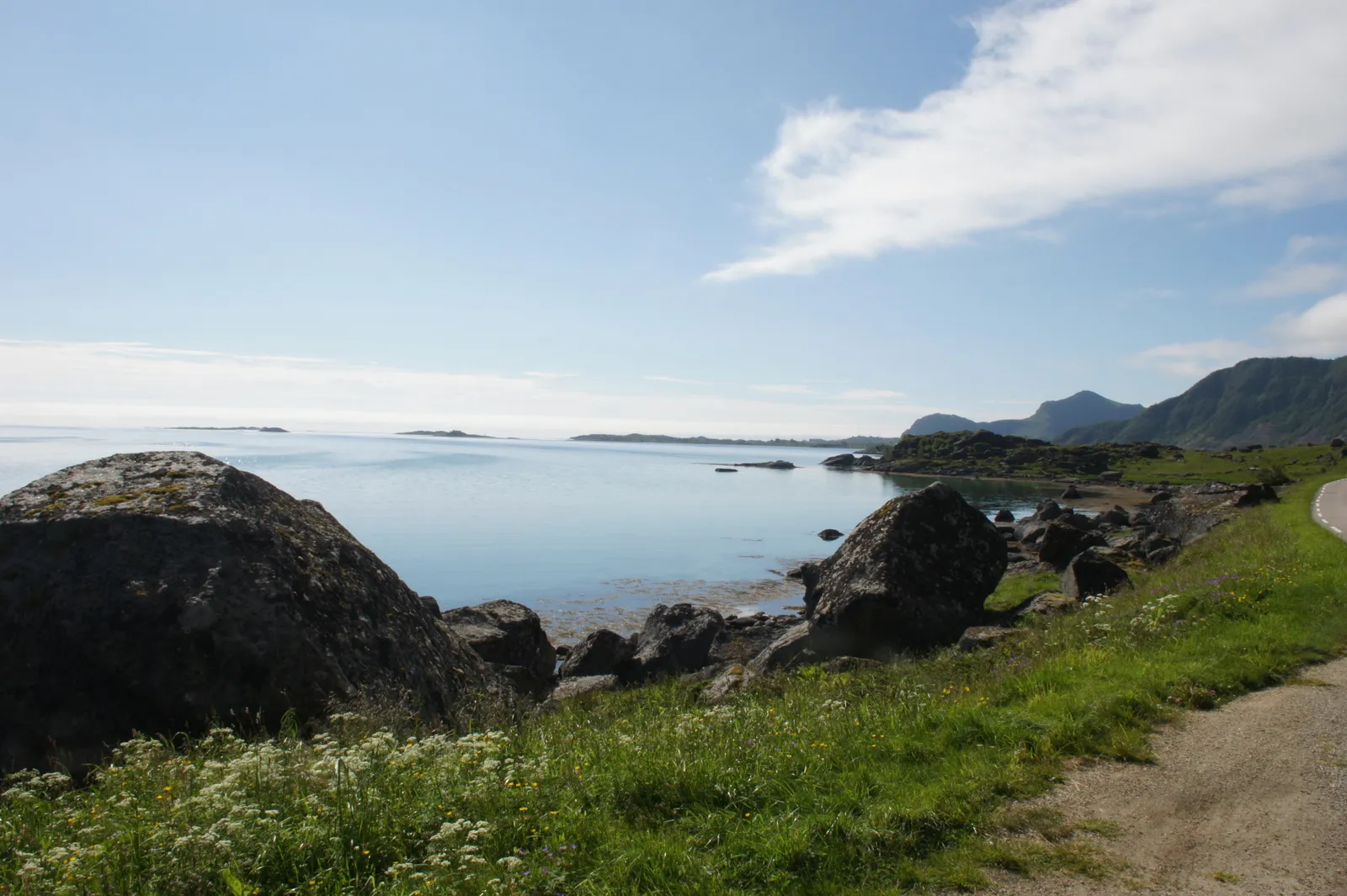 Driving around Vestvågøy