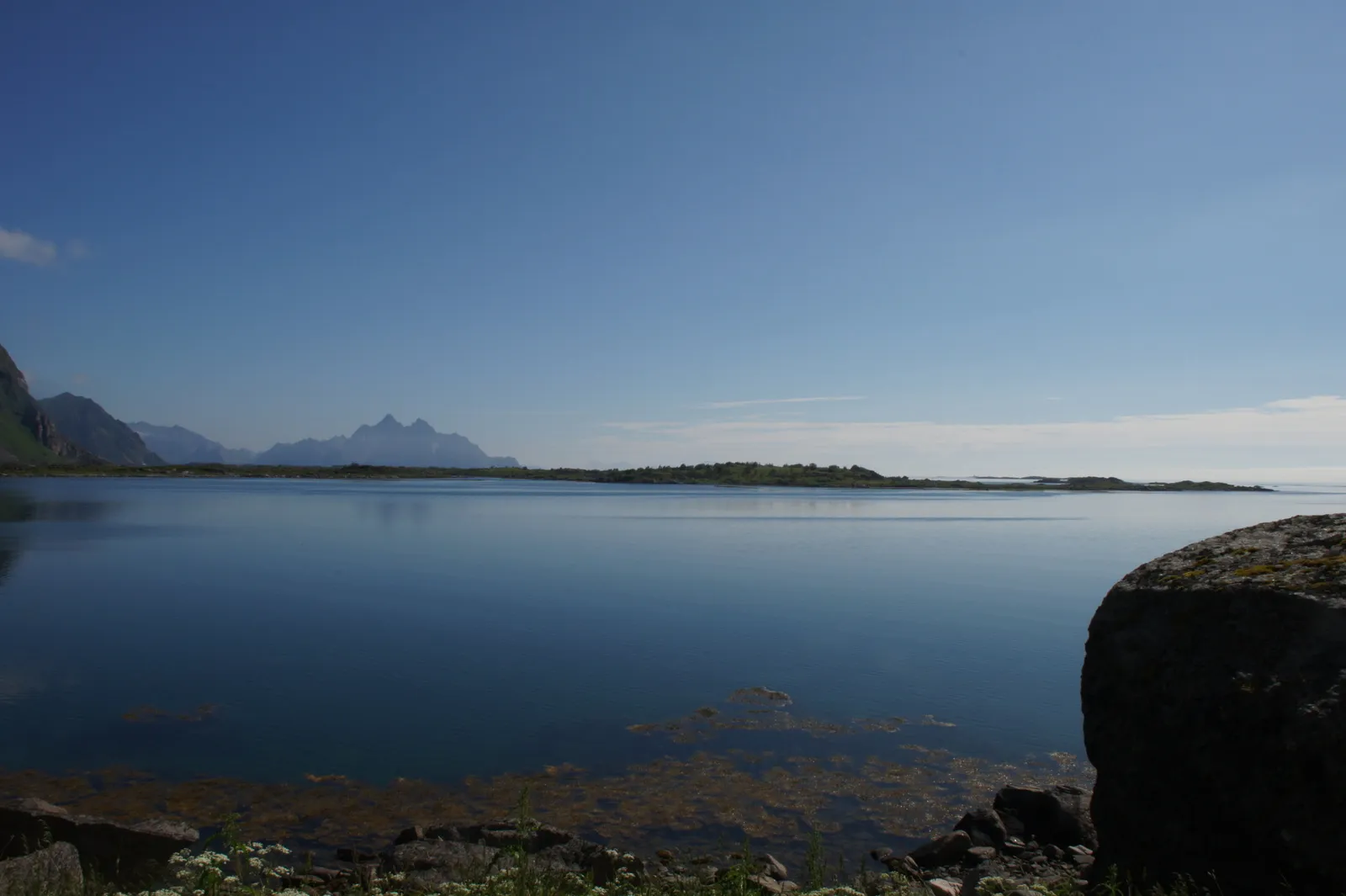 Driving around Vestvågøy