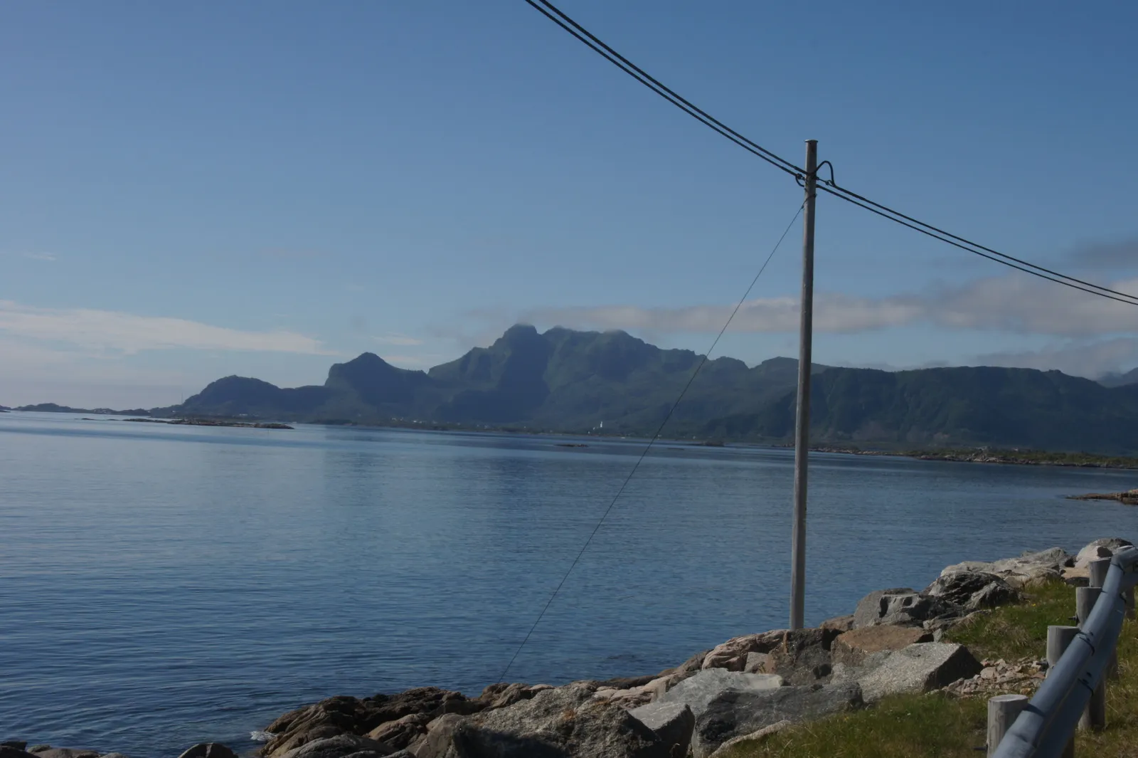 Driving around Vestvågøy