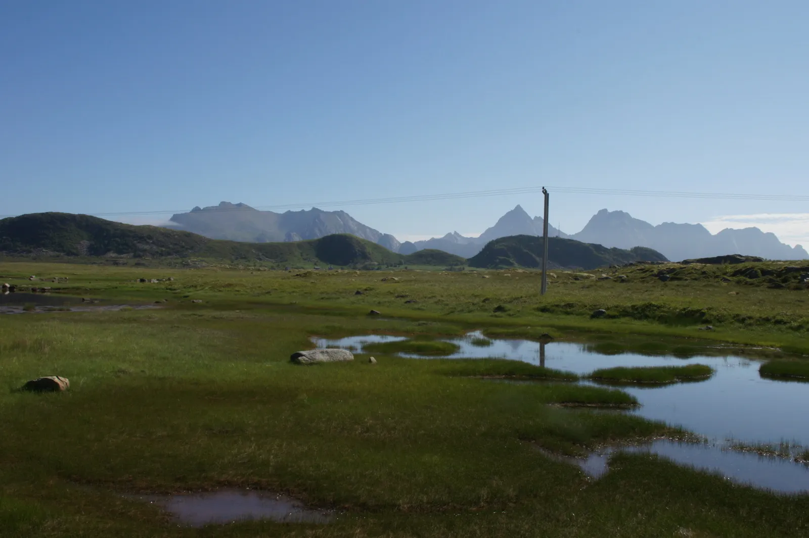 Driving around Vestvågøy