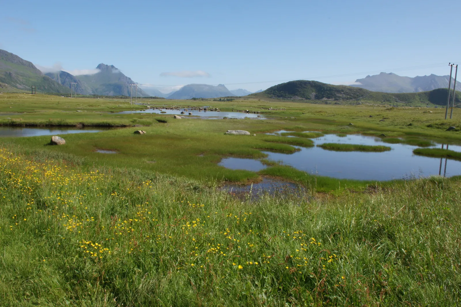 Driving around Vestvågøy