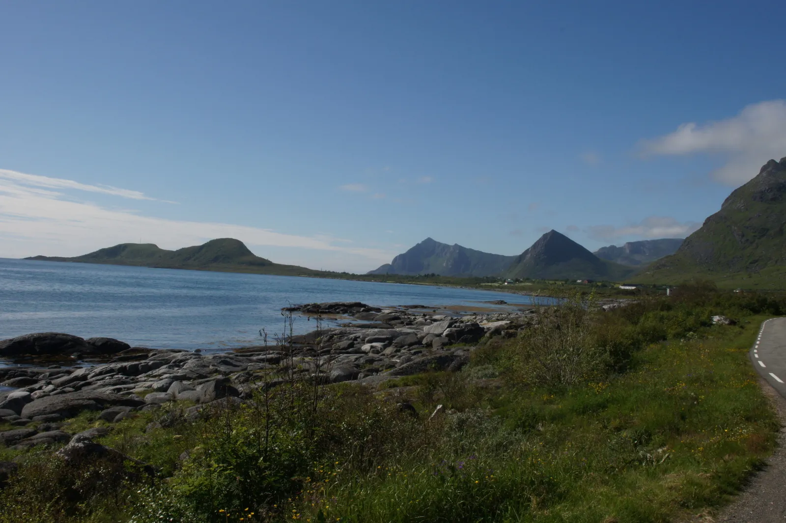 Driving around Vestvågøy