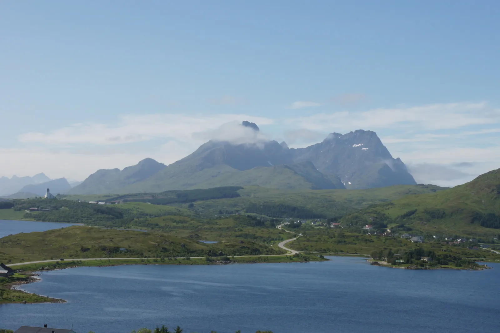 Driving around Vestvågøy