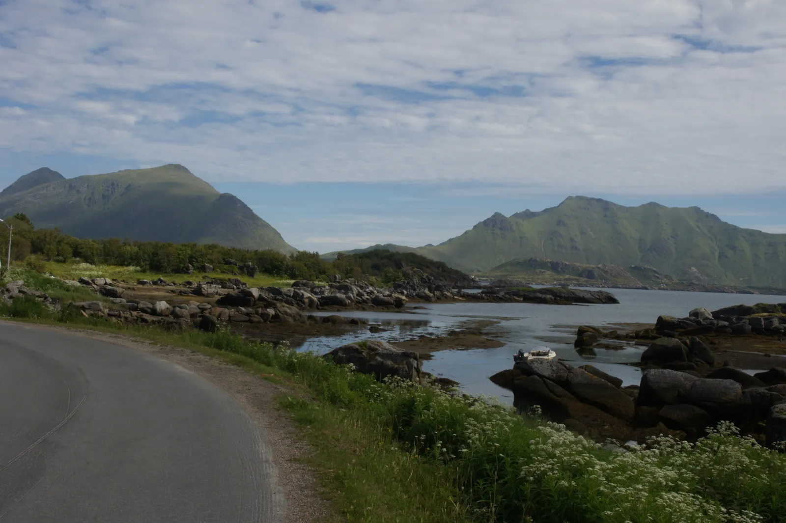 Driving around Vestvågøy