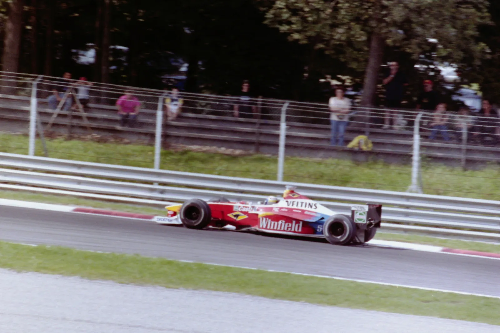 Alessandro Zanardi on Williams Fw21 - Supertec