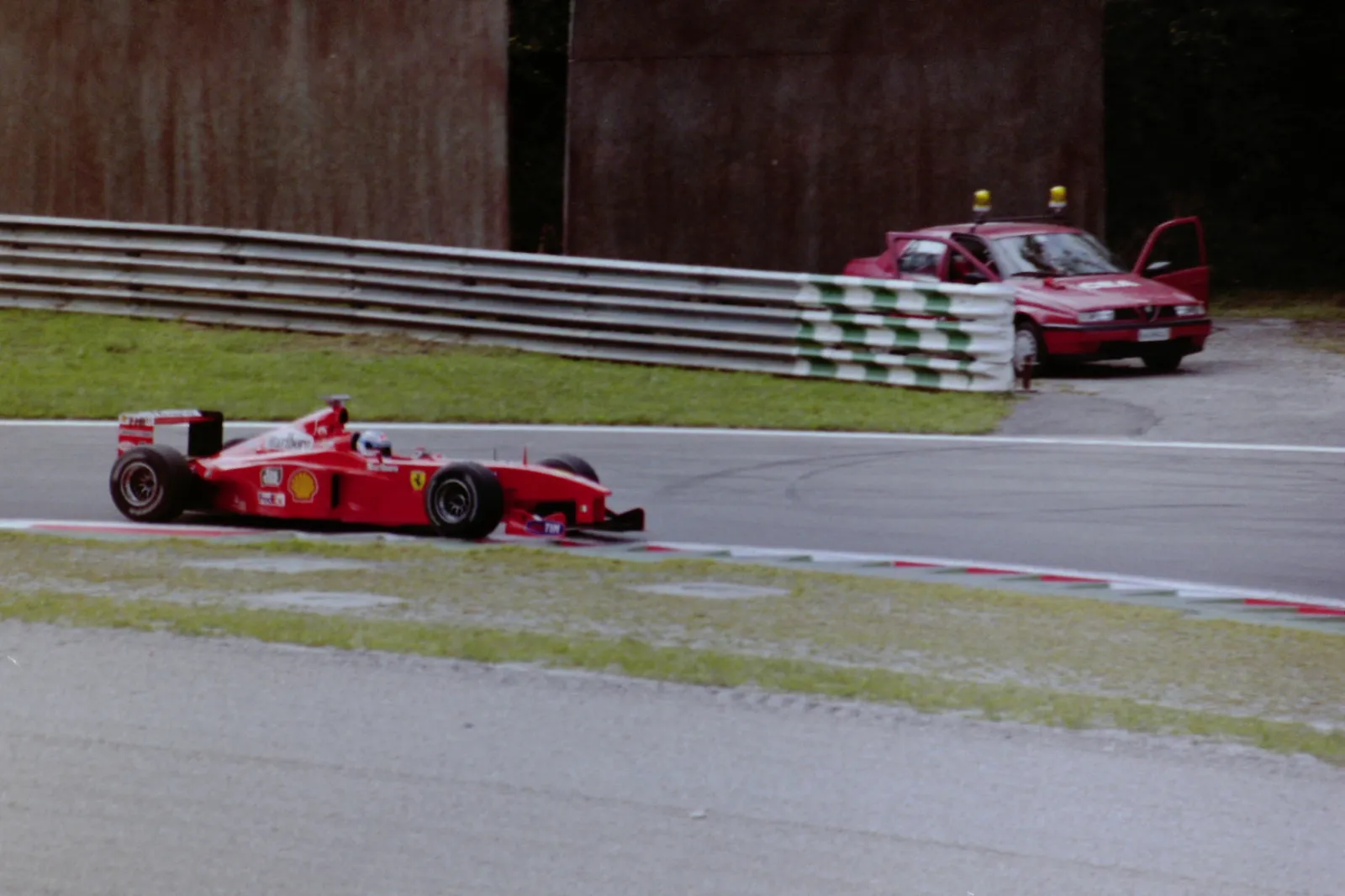 Mika Salo on Ferrari F399