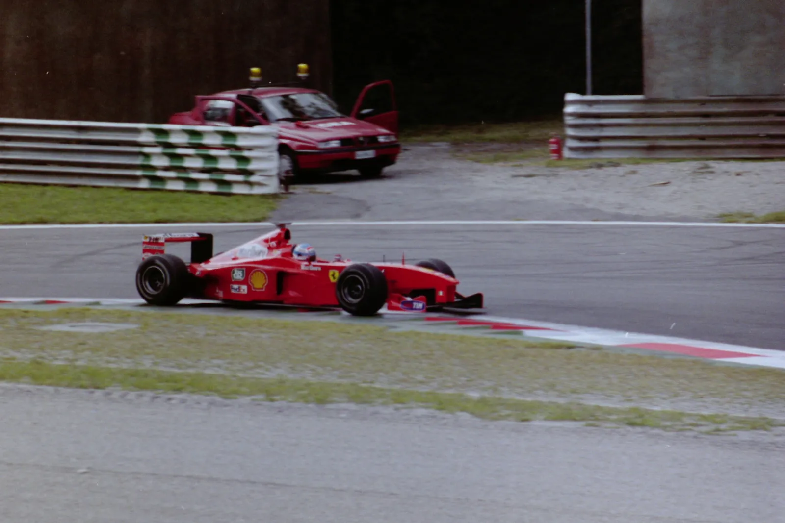 Mika Salo on Ferrari F399