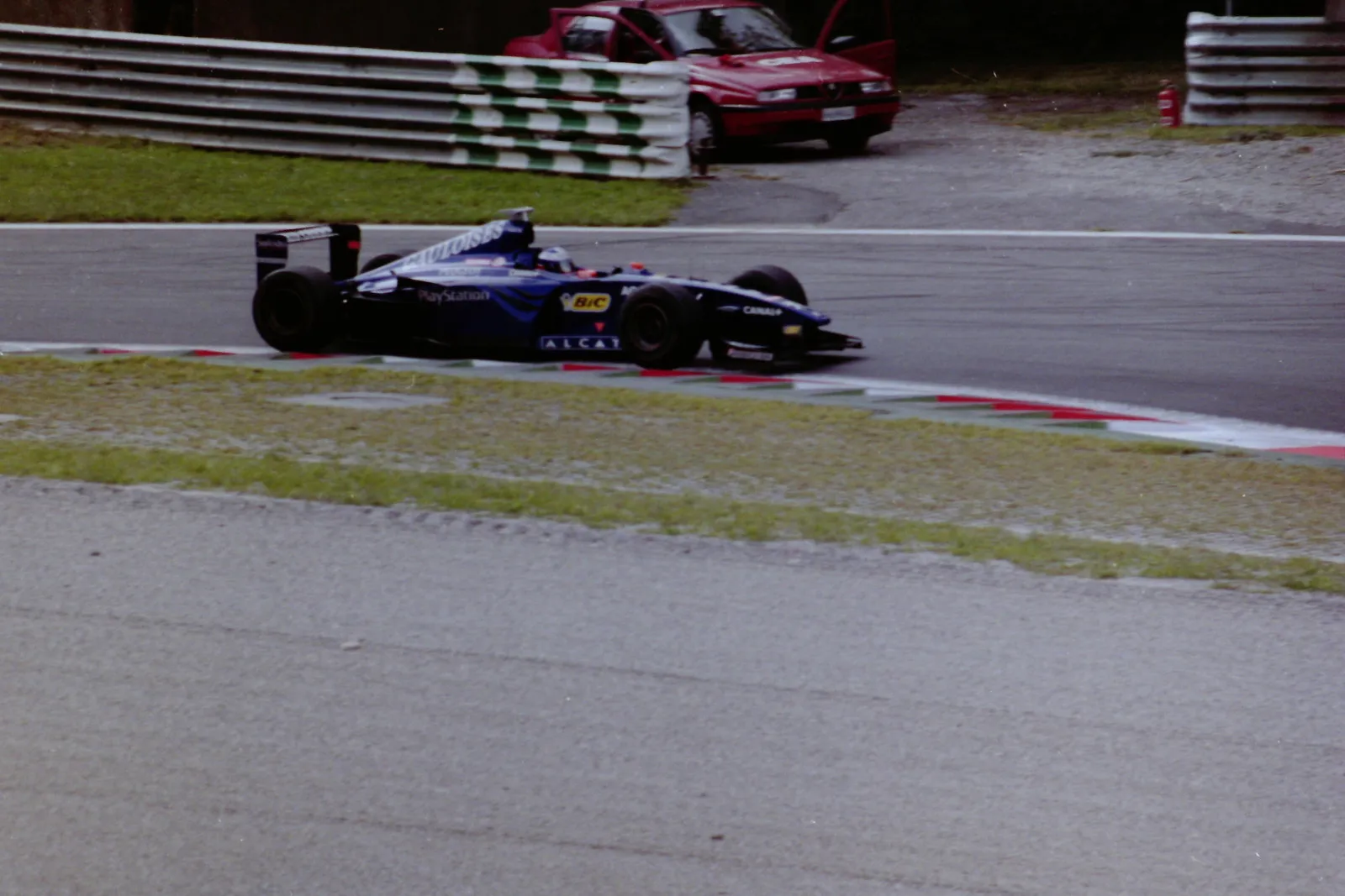 Olivier Panis on Prost Ap02 - Peugeot