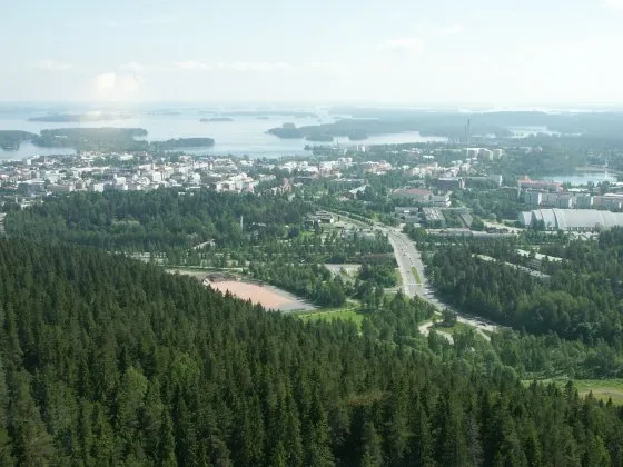 Orthodox Church Museum seen from Puijon Torni