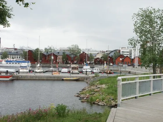 Old buildings near Kauppatori