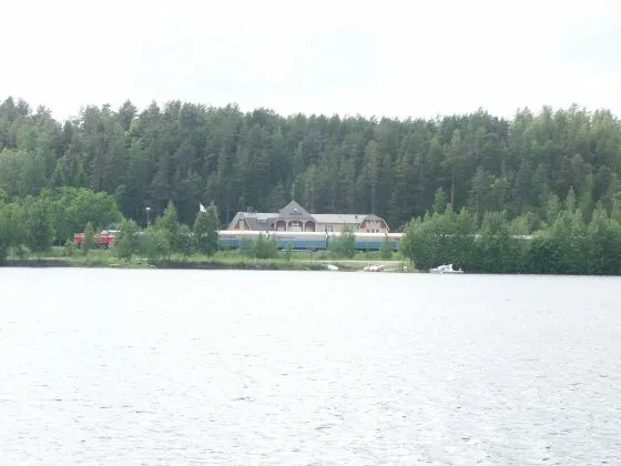Rautatieasema from the Lake