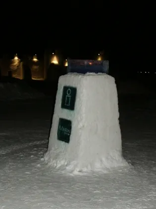Snow sign