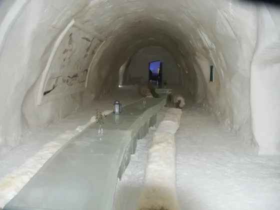 Snow restaurant