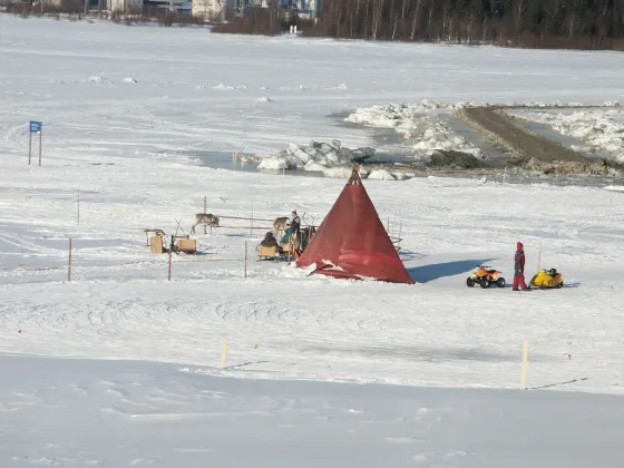 Reindeer camp