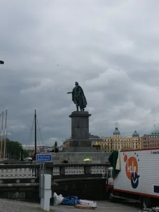Monument in Gamla Stan