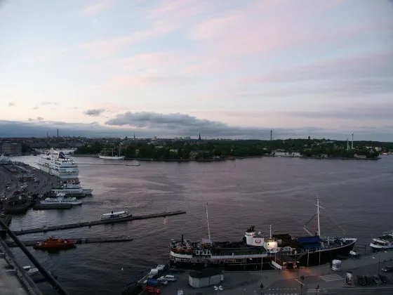 View from Katarinahissen
