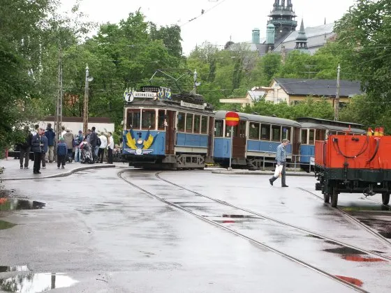 Tram in Djurgården