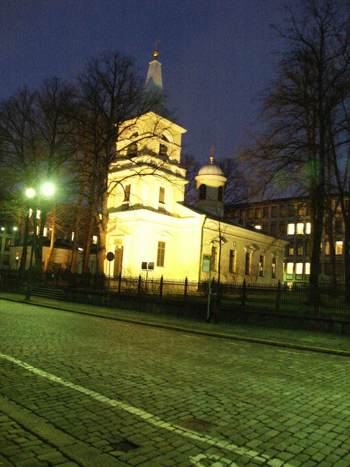 Building near Helsinki Cathedral