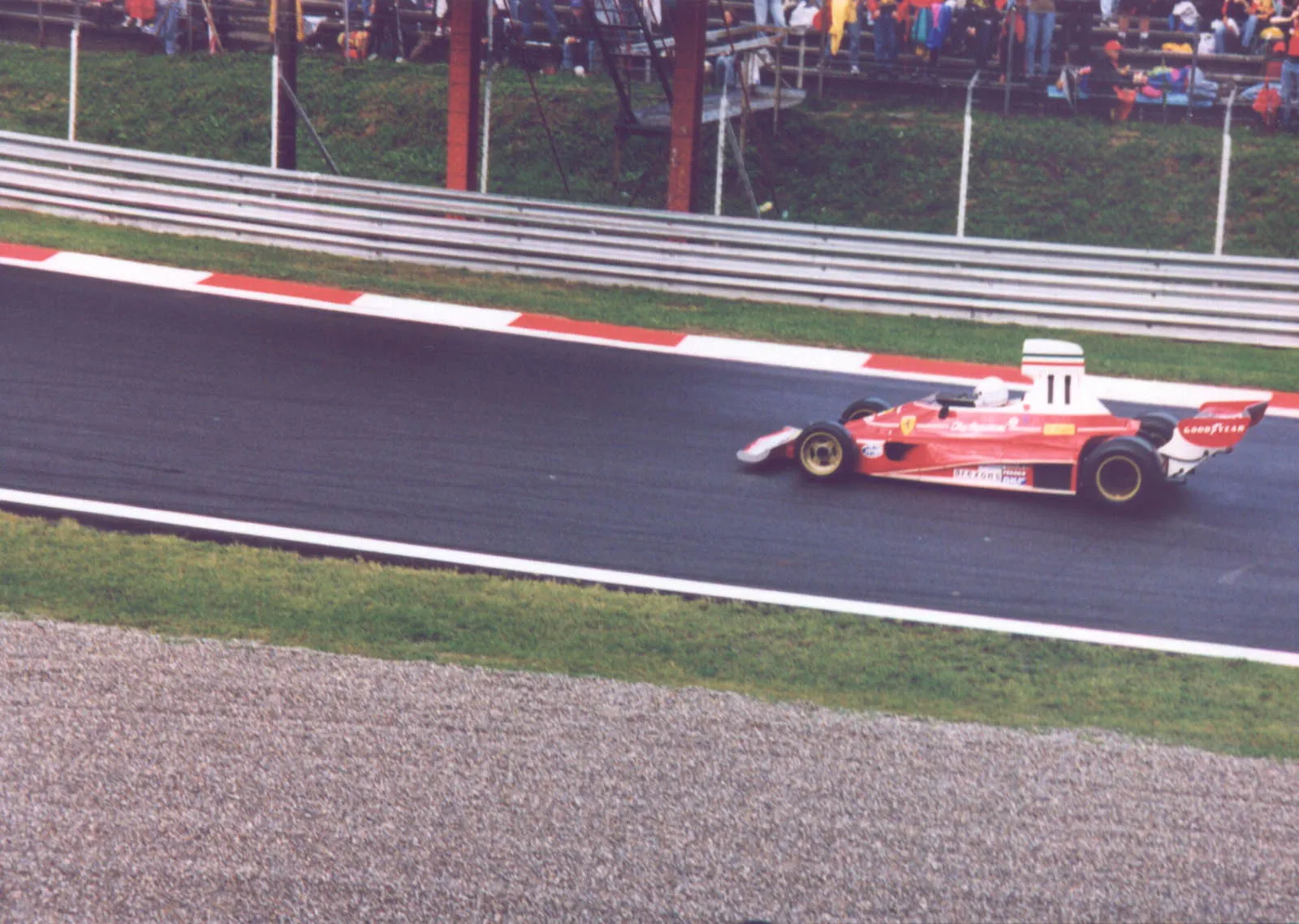 René Arnoux on Ferrari 312T