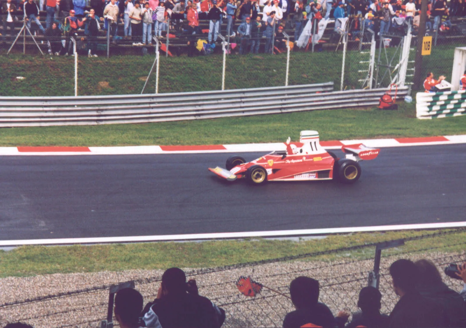 René Arnoux on Ferrari 312T