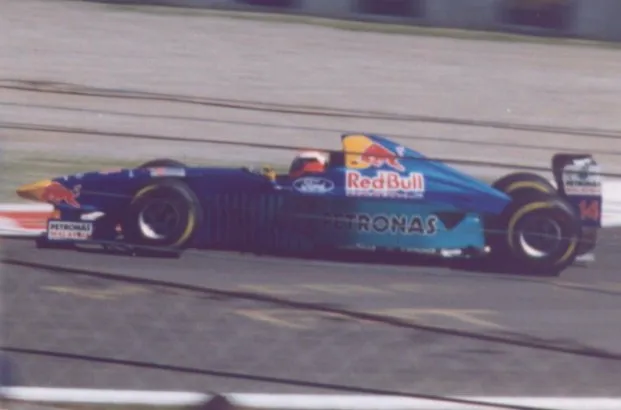 Johnny Herbert on Sauber C15