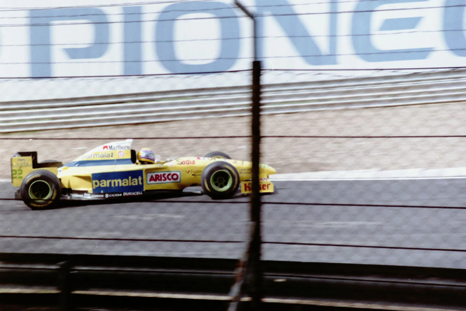Roberto Moreno on Forti FG01-Ford
