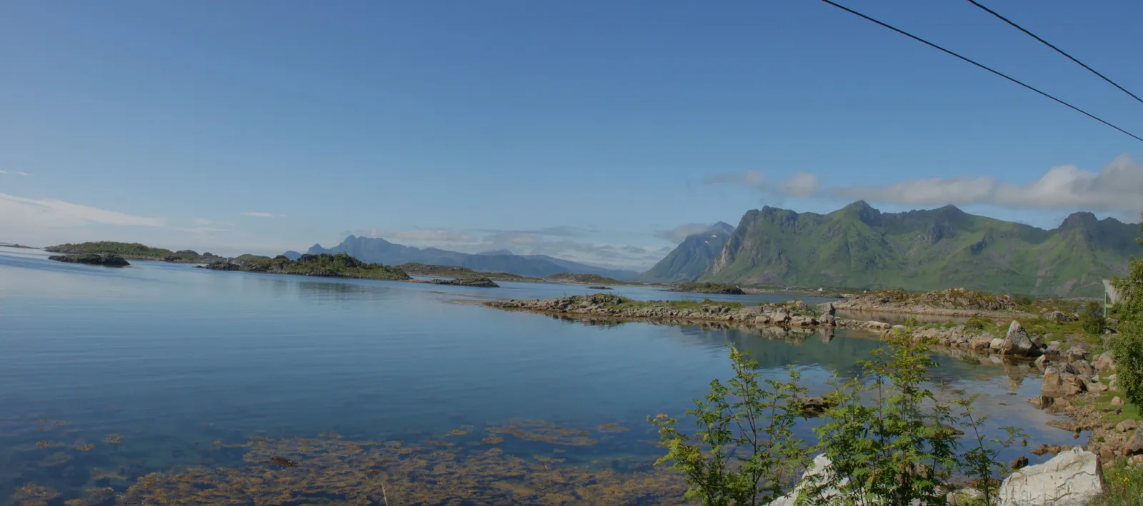 Driving around Vestvågøy