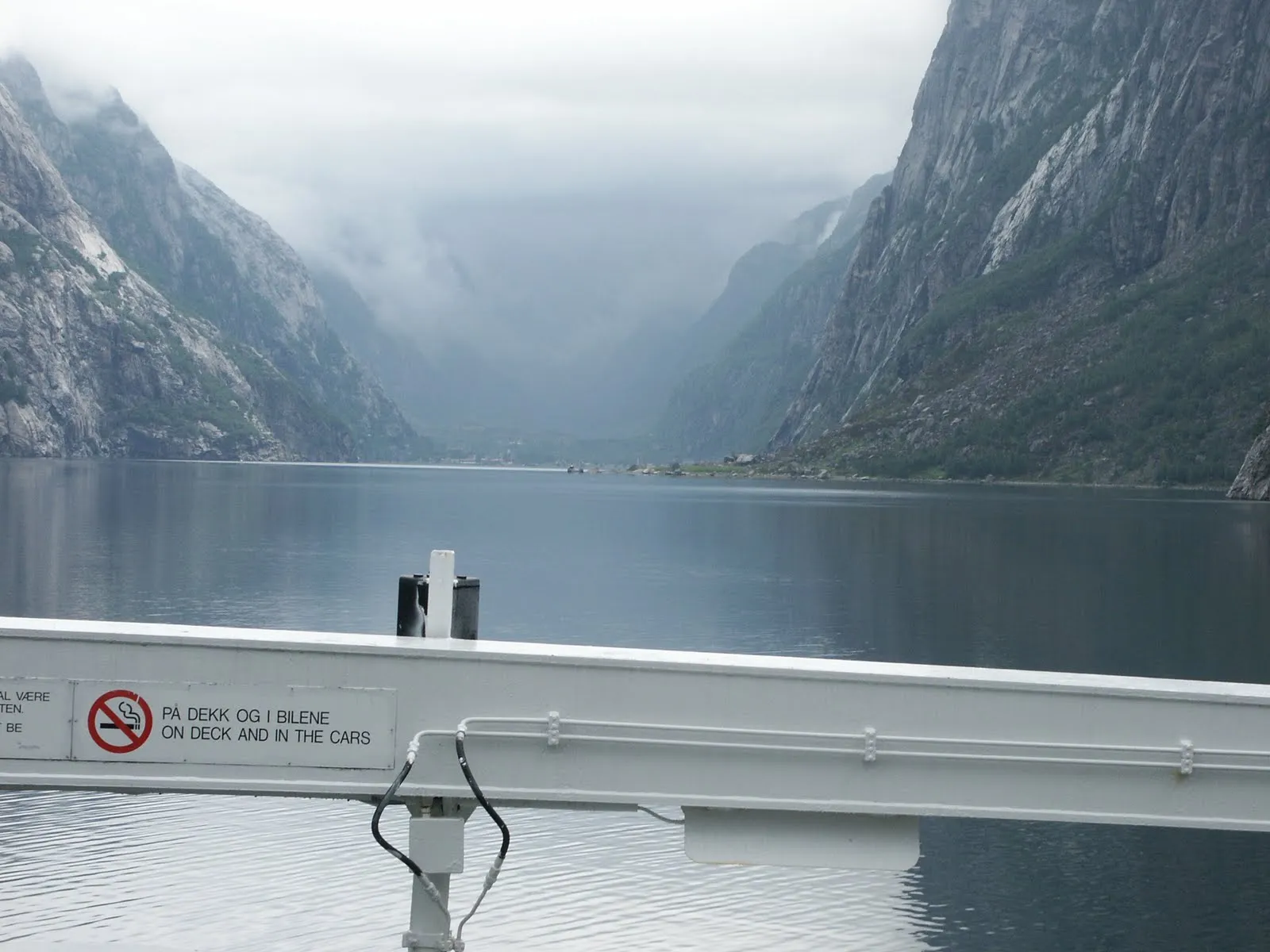 Lysebotn, where the fjord ends
