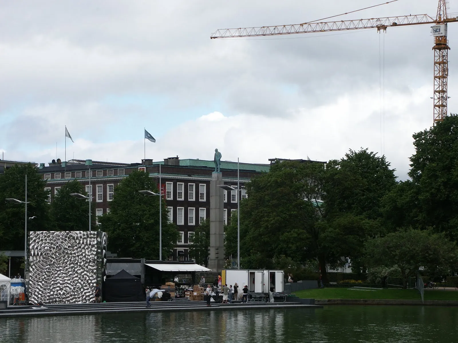 Lille Lungegårdsvann and Festplassen