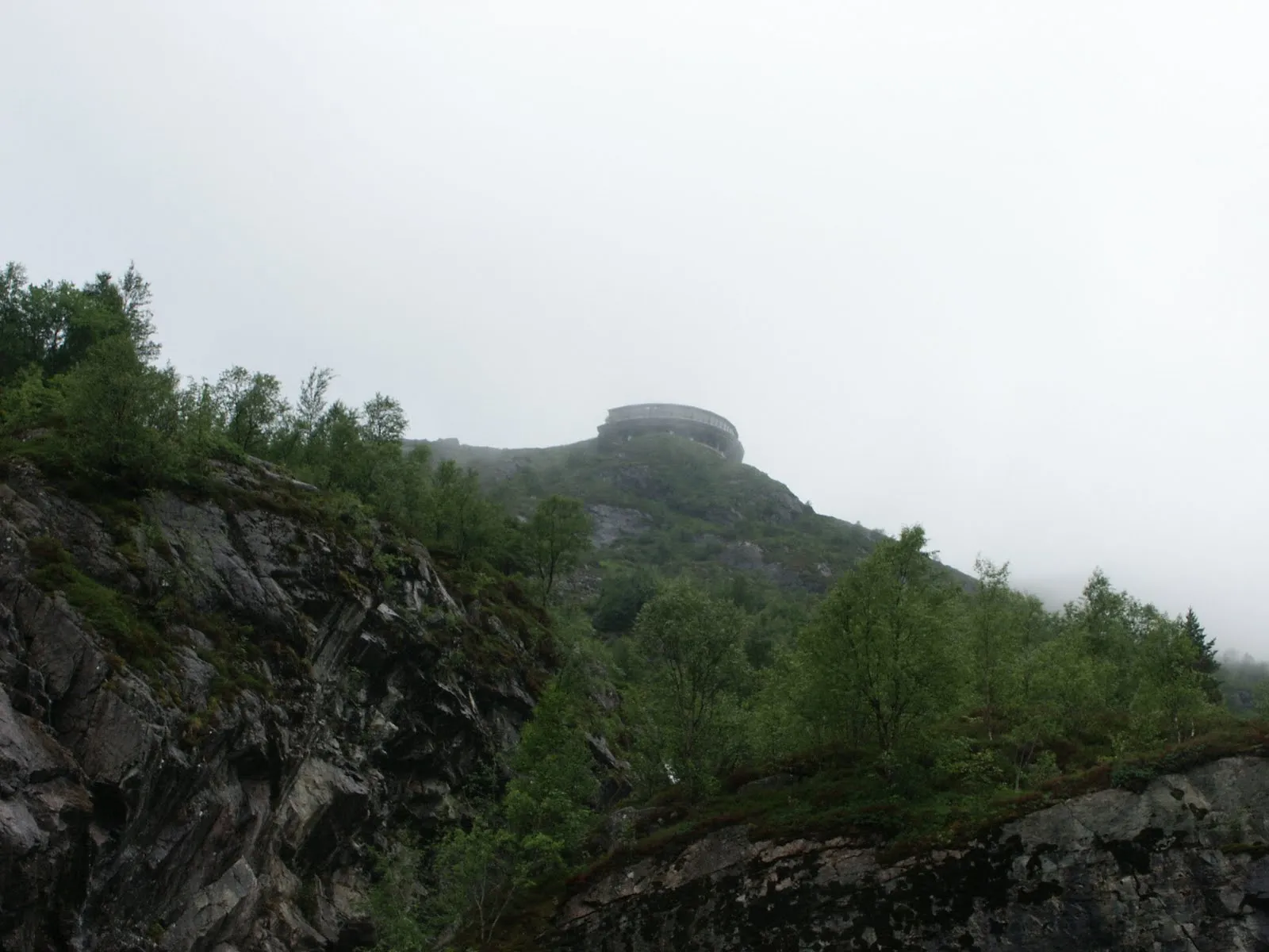 A restaurant on the top of the way up from Lysebotn