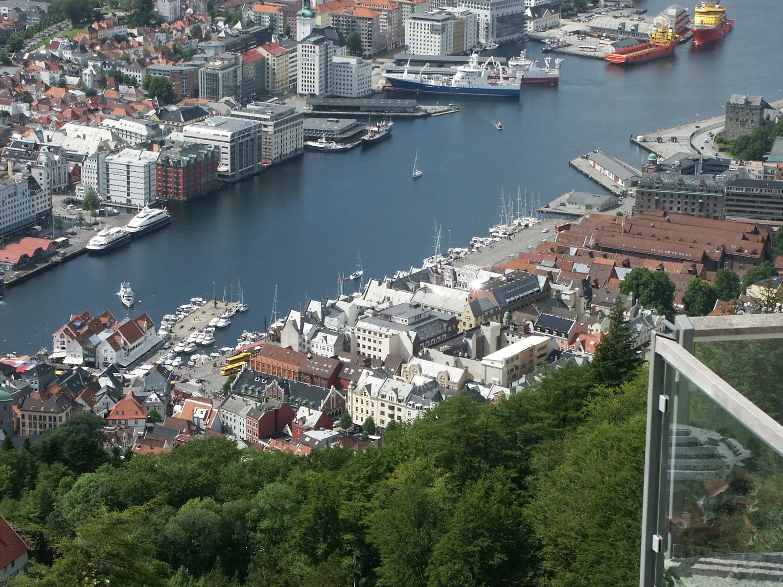 View from Fløyen