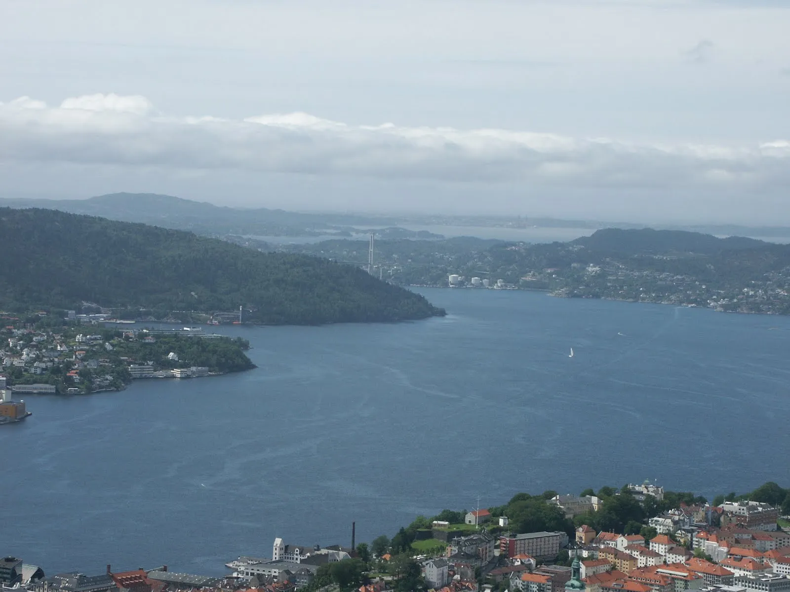 View from Fløyen