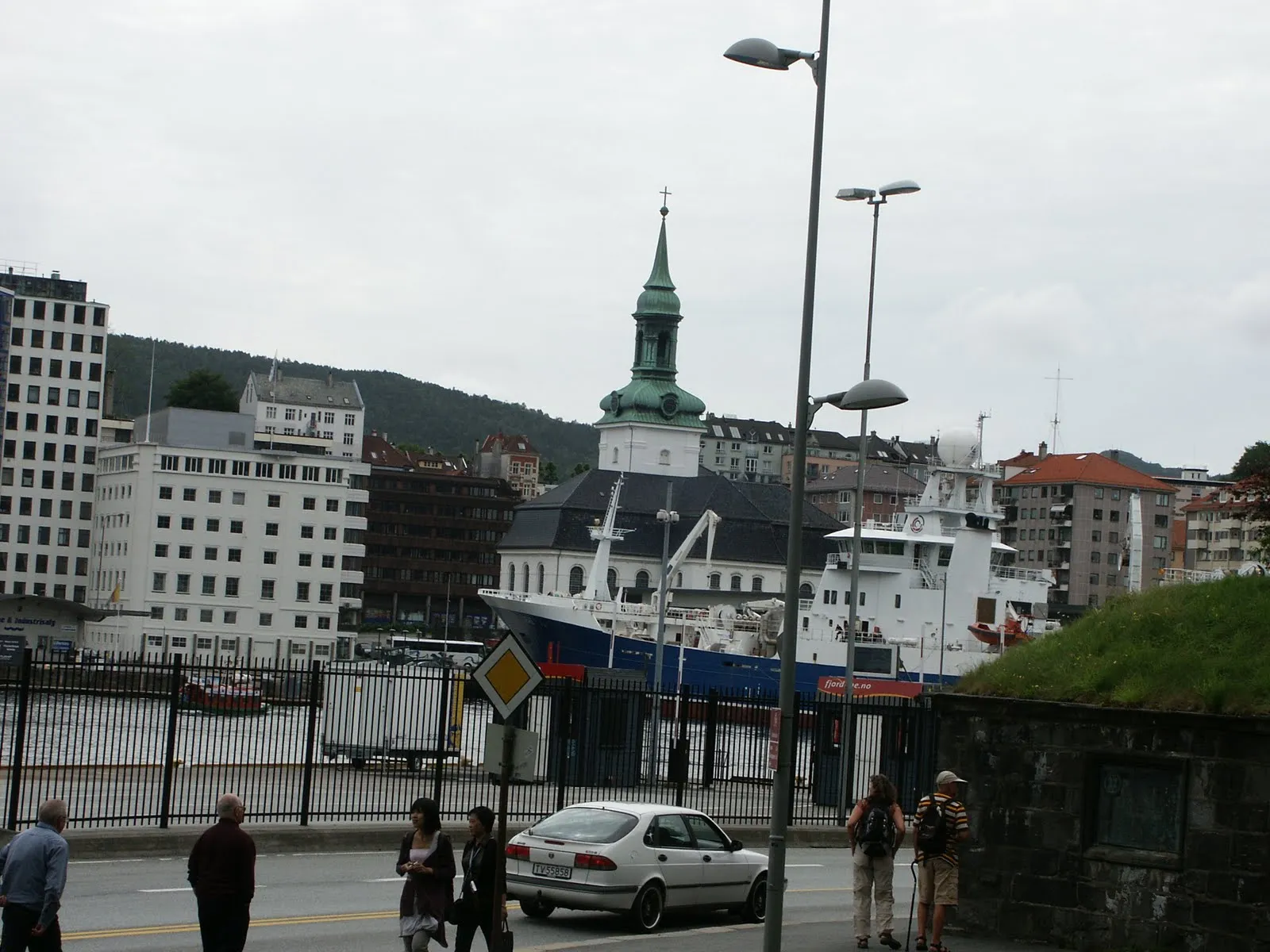 Nykirken from Bergenhus