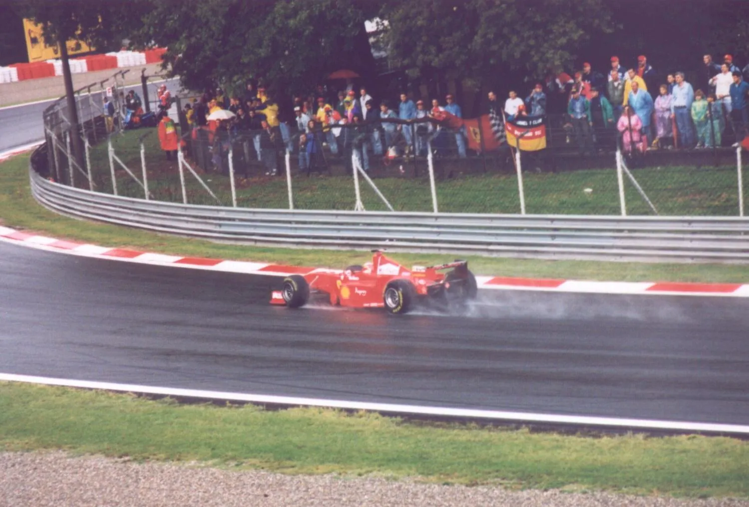 Michael Schumacher on Ferrari F300