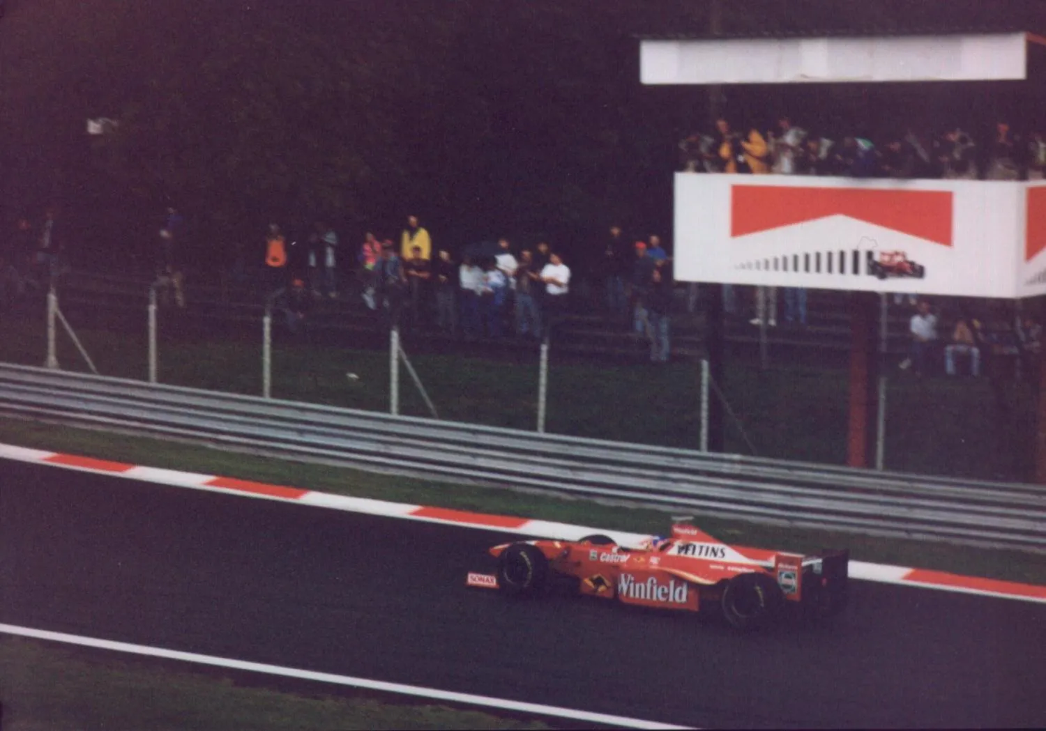 Jaques Villeneuve on Williams Fw20