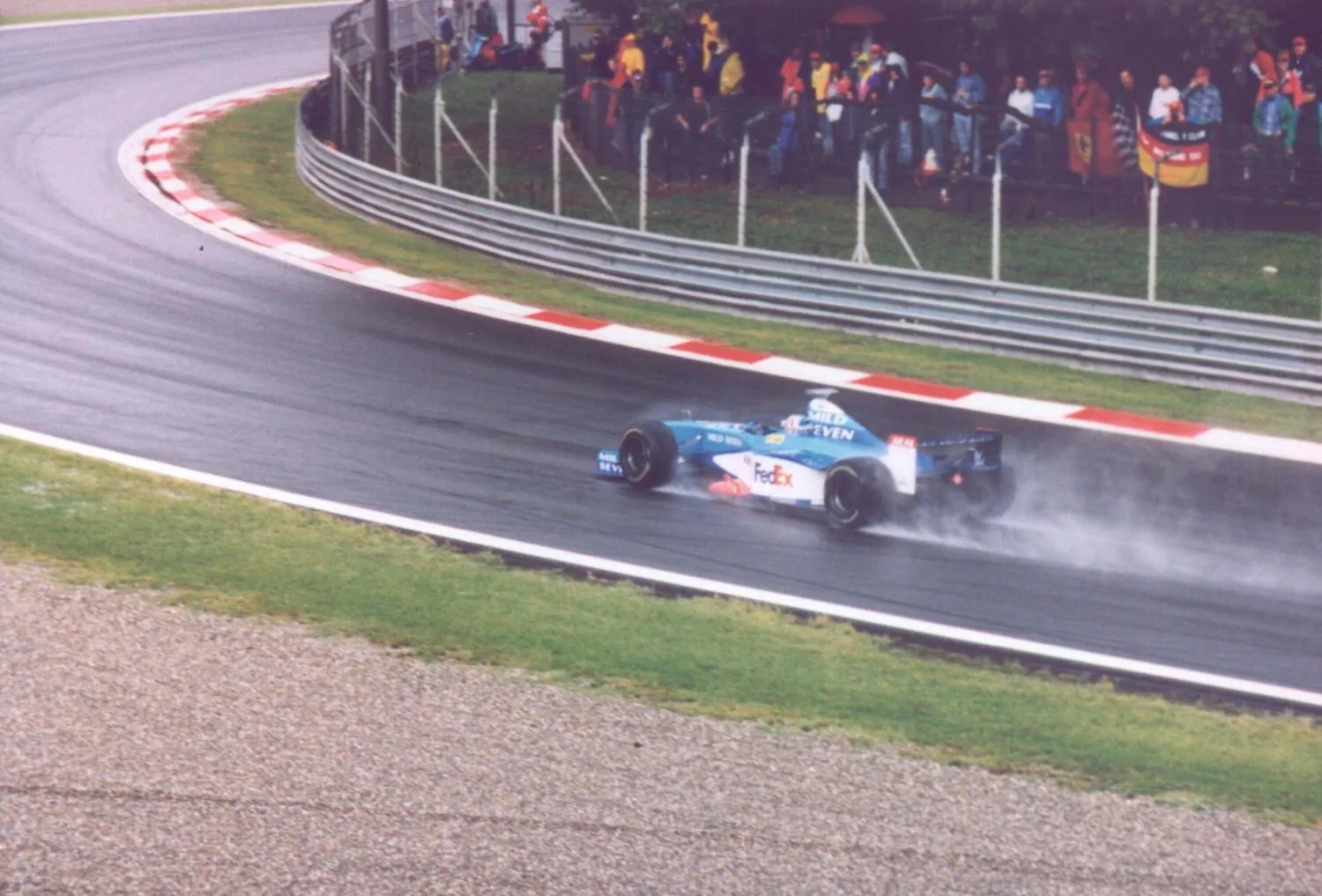 Alexander Wurz on Benetton B198