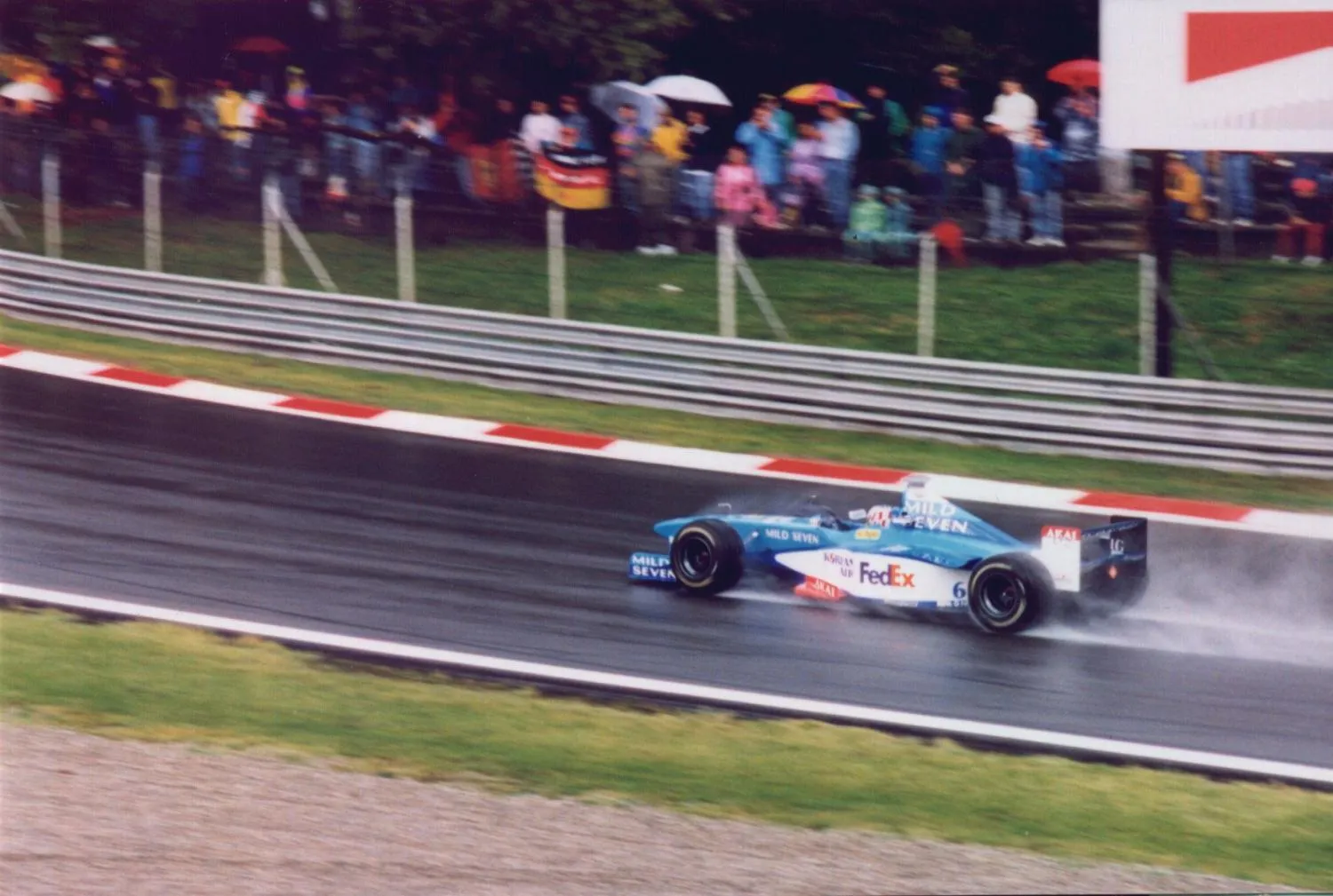 Alexander Wurz on Benetton B198