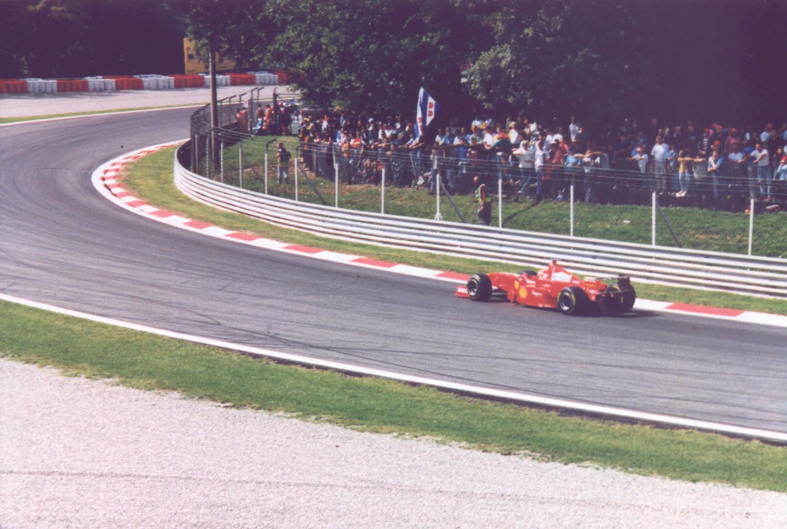 Eddie Irvine on Ferrari F300