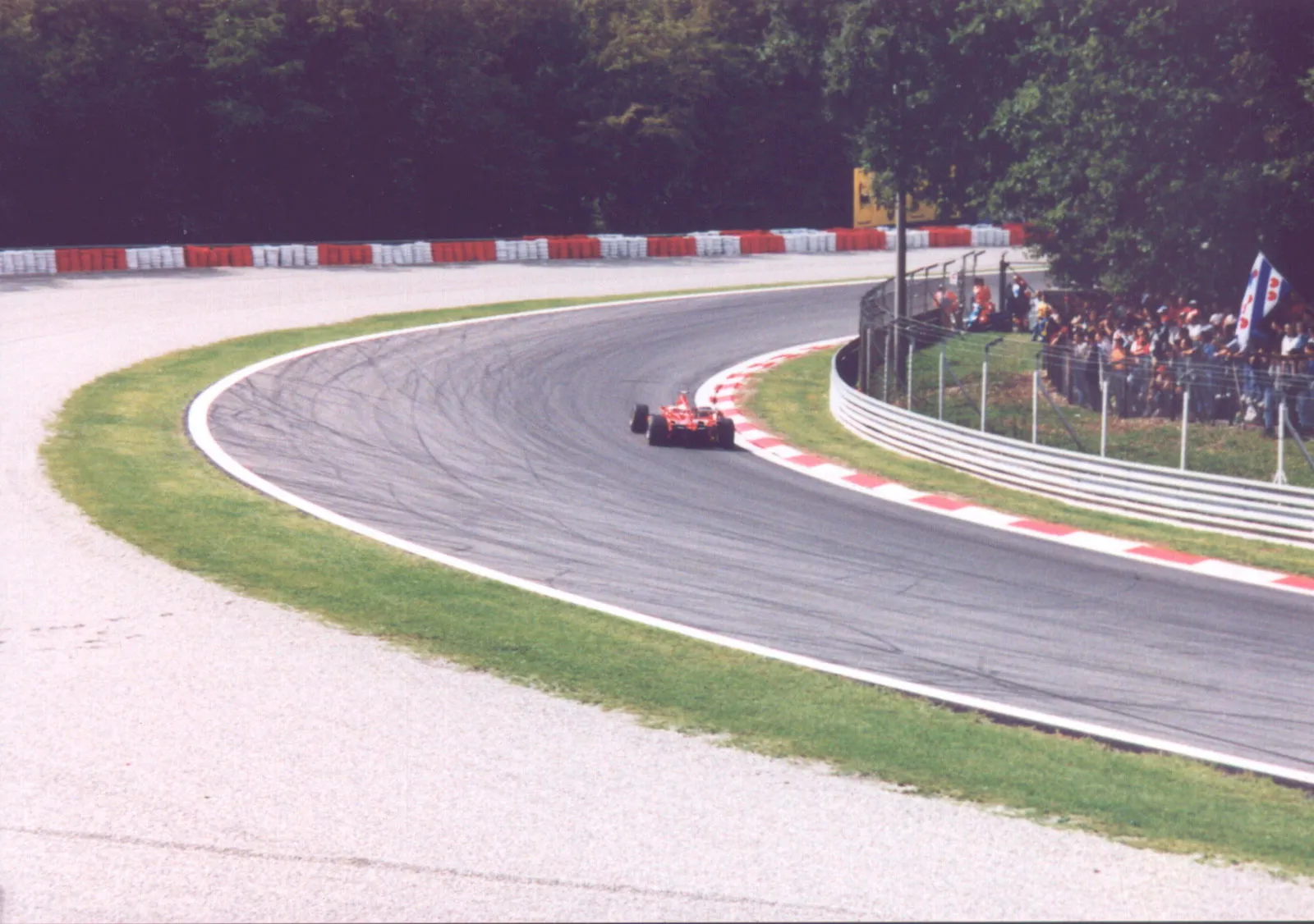 Eddie Irvine on Ferrari F300