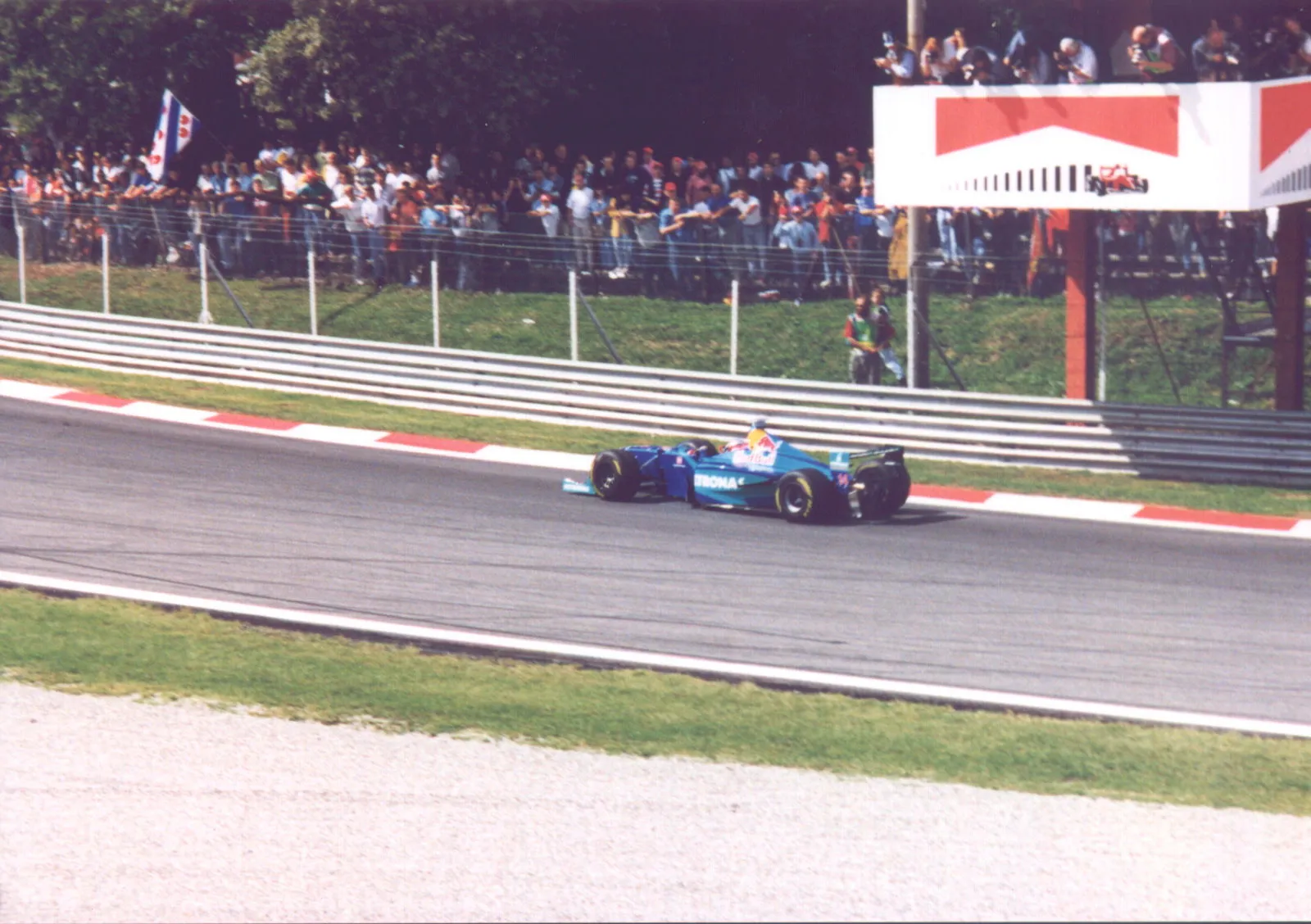 Jean Alesi on Sauber C17